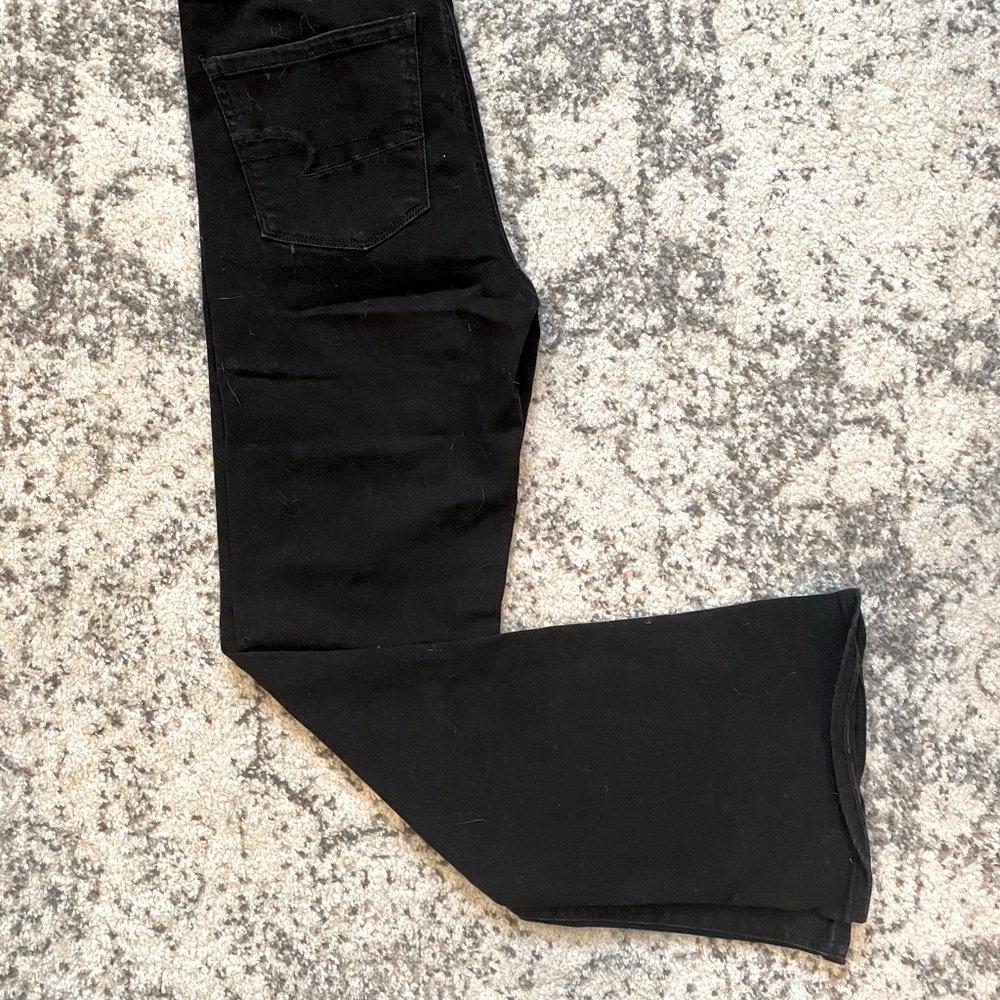 American Eagle button fly bell bottom
